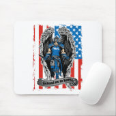 Sint-Michael politie verdedigt ons in strijd Muismat (Met muis)