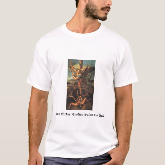 Sint-Michael Short Sleeve T-shirt (Voorkant)