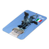 Sint-Michael-standbeeld - Castel Sant'Angelo top, Magneet (Linkerzijde)