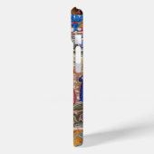 Sint Michael the Archangel Monogram Antiek Floral Case-Mate iPhone Case (Achterkant / Links)