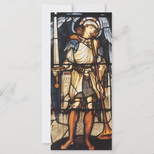 Sint-Michael van Sir Edward Coley Burne-Jones (Achterkant)