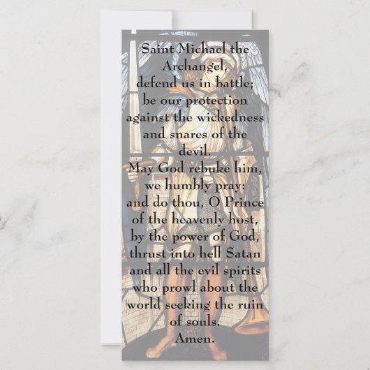 Sint-Michael van Sir Edward Coley Burne-Jones (Voorkant)