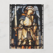 Sint-Michael van Sir Edward Coley Burne-Jones Briefkaart (Voorkant)