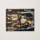 Sint-Michael van Sir Edward Coley Burne-Jones Legpuzzel (Horizontaal)