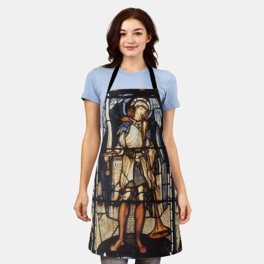 Sint-Michael van Sir Edward Coley Burne-Jones Schort (Gedragen)