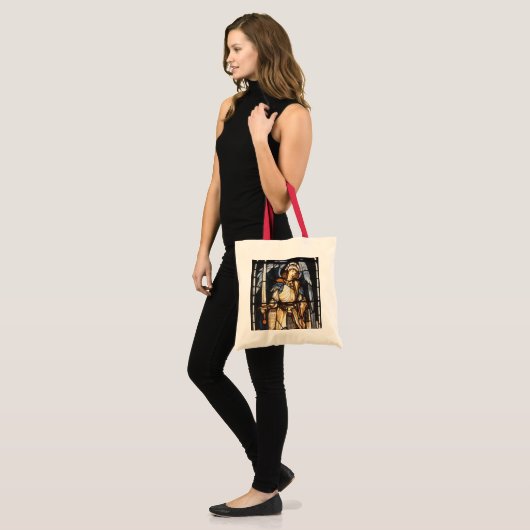 Sint-Michael van Sir Edward Coley Burne-Jones Tote Bag (Voorkant (model))