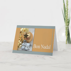 sint - nan catalaanse kerst feestdagen kaart