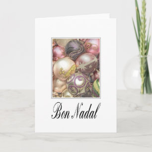 sint - nan catalaanse kerst feestdagen kaart