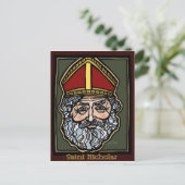 Sint-Nicholas Briefkaart (Staand voorkant)