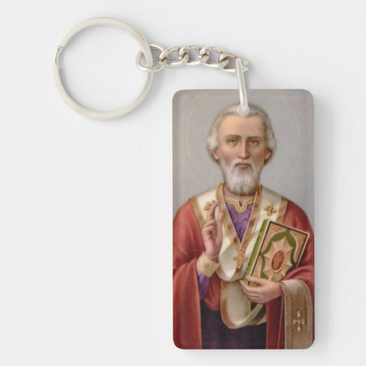 Sint-Nicholas Sleutelhanger (Voorkant)