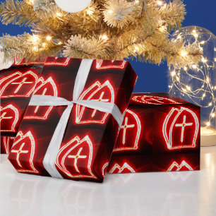 Sint-Nick's Day Dutch Miter Pattern Sinterklaas Cadeaupapier