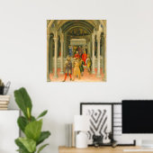 Sint-Nicolaas Gentile da Fabriano Fine Art Poster (Thuiskantoor)