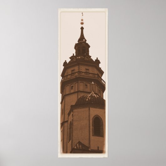 Sint-Nicolaas-kerk, Leipzig Poster (Voorkant)