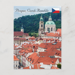Sint-Nicolaas-kerk - Praag, Tsjechische Republiek Briefkaart