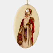 Sint-Nicolaas kerstboomversiering Keramisch Ornament (Rechts)