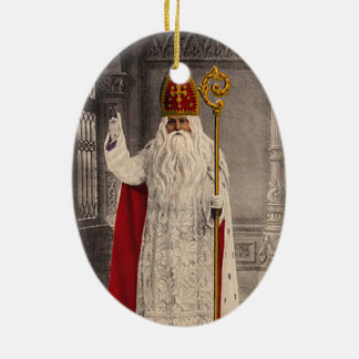 Sint-Nicolaas kerstboomversiering Keramisch Ornament