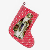 Sint-Nicolaas kerststinkking Grote Kerstsok (Voorkant (Hangend))