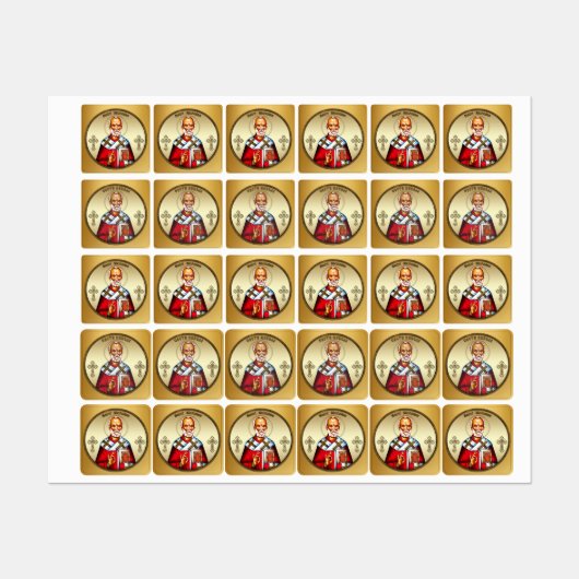 Sint Nicolaas Labels (Vel)