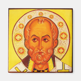 Sint Nicolaas Orthodox Byzantijns Icoon magneet
