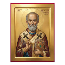 Sint Nicolaas orthodoxe icoon