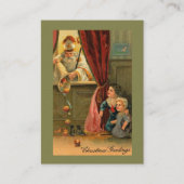 Sint-Nicolaas van de Heilige Stoel van Myra Visitekaartje (Voorkant)