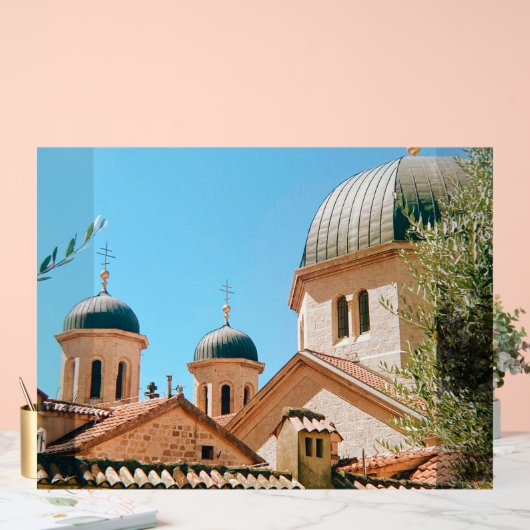 Sint-Nicolaaskerk - Kotor - Montenegro Acryl Bord (Huwelijk)