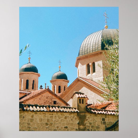 Sint-Nicolaaskerk - Kotor - Montenegro Poster (Voorkant)