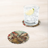 Sint-Nicolas Gift voor kerstmis bij kinderen Kartonnen Onderzetters (Insitu)