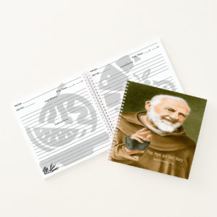 Sint Padre Pio Notitieboek