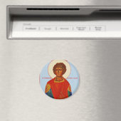 Sint Panteleimon orthodoxe icoon magneet (Insitu (Vaatwasser))