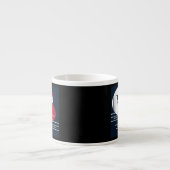 Sint Patrick, abstractie Espresso Kop (Voorkant)