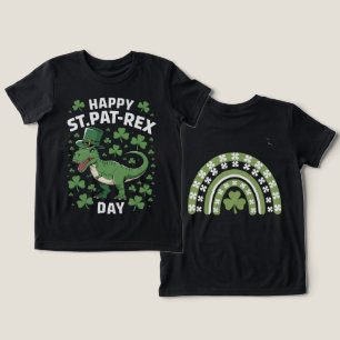 Sint-Patrick-dinosaurus Tri-Blend Shirt