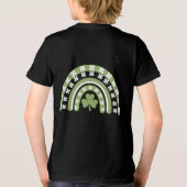 Sint-Patrick-dinosaurus Tri-Blend Shirt (Achterkant)