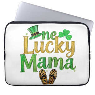 Sint Patrick geluk Mama Laptop Sleeve