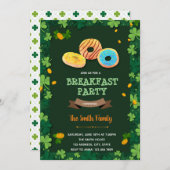 Sint-Patrick-ontbijtthema Kaart (Voorkant / Achterkant)