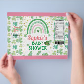 Sint Patrick's Baby Girl Shower Chip Bag Wrapper Flyer (Hand)