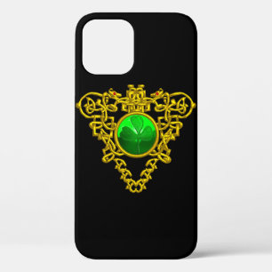 SINT PATRICK'S CELTIC HEART, SHAMROCK iPhone 12 HOESJE