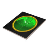 SINT PATRICK'S CELTIC HEART, SHAMROCK TEGELTJE (Zijkant)