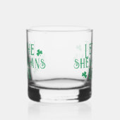 Sint-Patricks dag laat de Shenanigans Iers beginne Whisky Glas (Rechts)