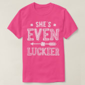 Sint-Patricks-dagparen krijgen zelfs nog meer Luck T-shirt (Design voorkant)
