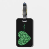 Sint Patrick's Day Bagagelabel (Achterkant verticaal)