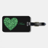 Sint Patrick's Day Bagagelabel (Achterkant horizontaal)