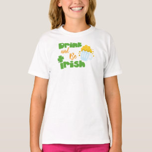 Sint Patrick's Day, Bier, Drink en Iers zijn T-shirt