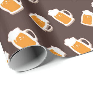 Sint Patrick's Day bierpakpapier Cadeaupapier