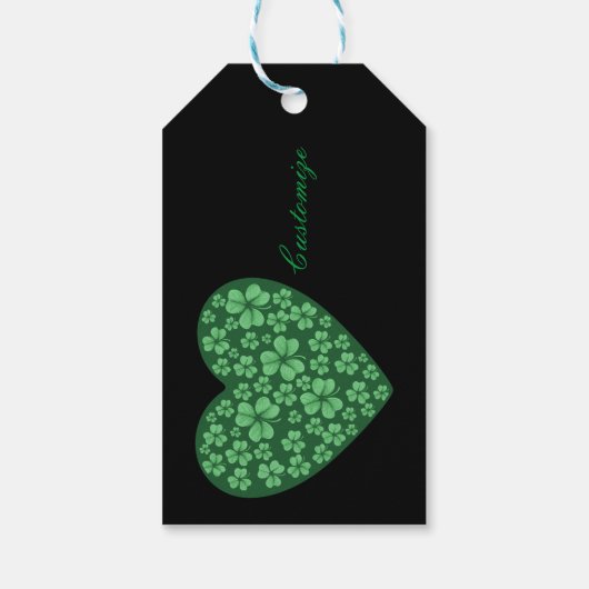 Sint Patrick's Day Cadeaulabel (Achterkant)