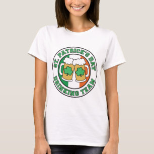 Sint Patrick's Day Drink team T-shirt