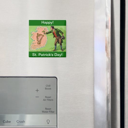  Sint Patrick's Day Erin's Isle Magneet (Insitu (Koelkast))