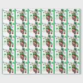 Sint-Patrick's Day inpakpapier (Vlak)