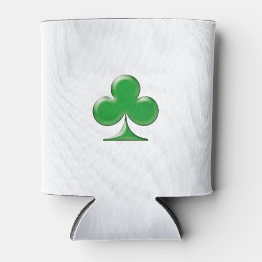 Sint Patrick's Day Irish Green Clover Shamrock Blikjeskoeler (Voorkant)