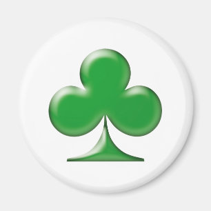 Sint Patrick's Day Irish Green Clover Shamrock Magneet